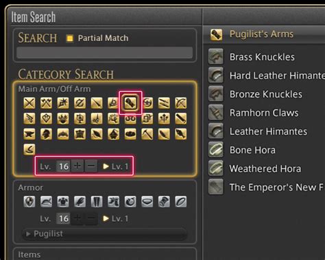 ffxiv item search.